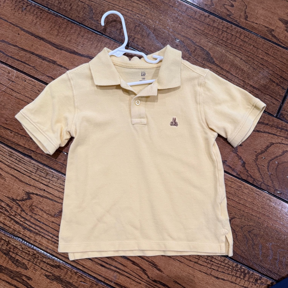 Gap Kids Boys Polo BUNDLE w/ Teddy Bear Logo Size 5T - Picture 4 of 5